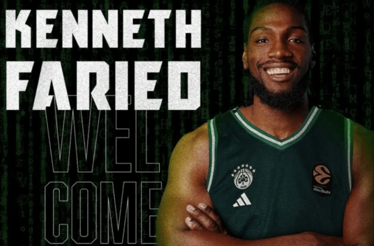 Ο Παναθηναϊκός ανακοίνωσε τη μεταγραφή του Κένεθ Φαρίντ