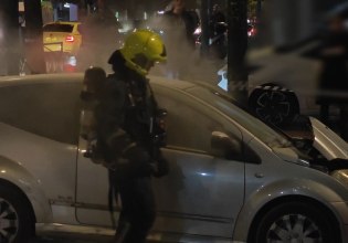 Φωτιά σε αυτοκίνητο στη λεωφόρο Συγγρού