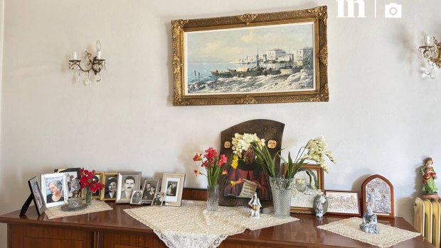 Το in στο σπίτι της Ευαγγελίας Φραγκιαδάκη που σκοτώθηκε στο μακελειό στα Βορίζια