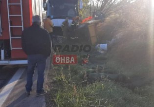 Αλίαρτος: Δύο τραυματίες μετά από σφοδρή σύγκρουση λεωφορείου με αγροτικό