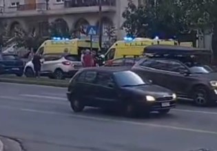 Παράσυρση πεζού από μηχανή στους Αμπελόκηπους