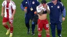 Ολυμπιακός: Αναγκαστική αλλαγή λόγω τραυματισμού ο Τσικίνιο (vid)