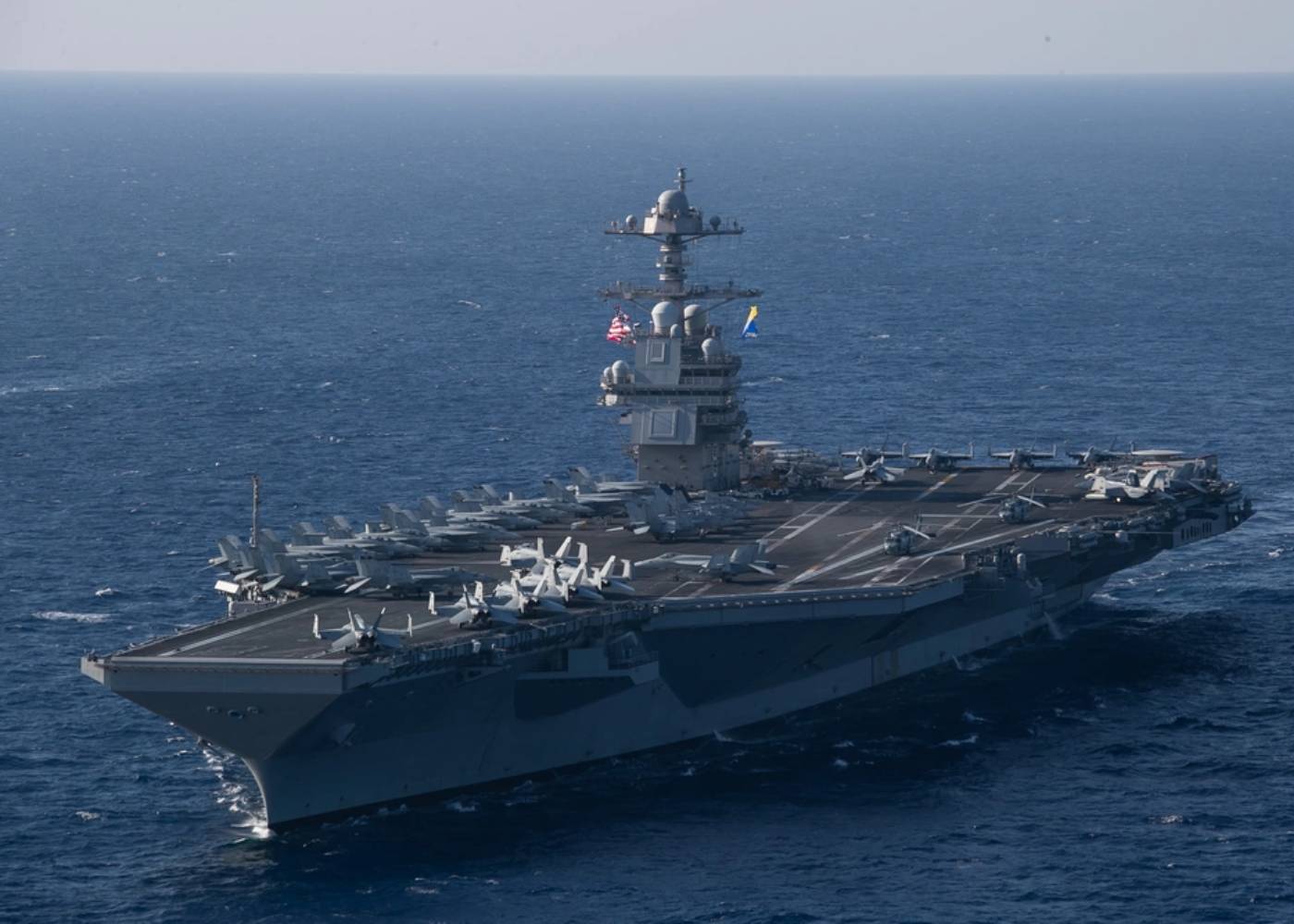 Βενεζουέλα: Το αεροπλανοφόρο Gerald R. Ford έφτασε στην Καραϊβική για επιχειρήσεις «κατά των ναρκωτικών»