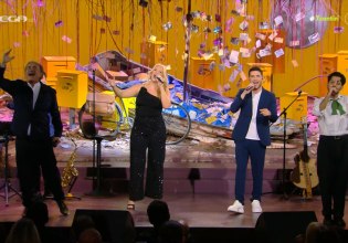 Ο Λάκης Λαζόπουλος δίνει βήμα στη νέα γενιά – Υποδέχτηκε στο Αλ Τσαντίρι Νιουζ τους Papazó, Νίκο Μερτζάνο και Νίνα Μαζάνη