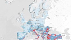 Χάρτης σεισμικού κινδύνου: Τα «κόκκινα» σημεία στην Ελλάδα και όλη την Ευρώπη