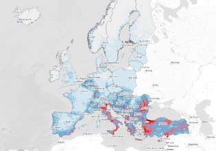 Χάρτης σεισμικού κινδύνου: Τα «κόκκινα» σημεία στην Ελλάδα και όλη την Ευρώπη