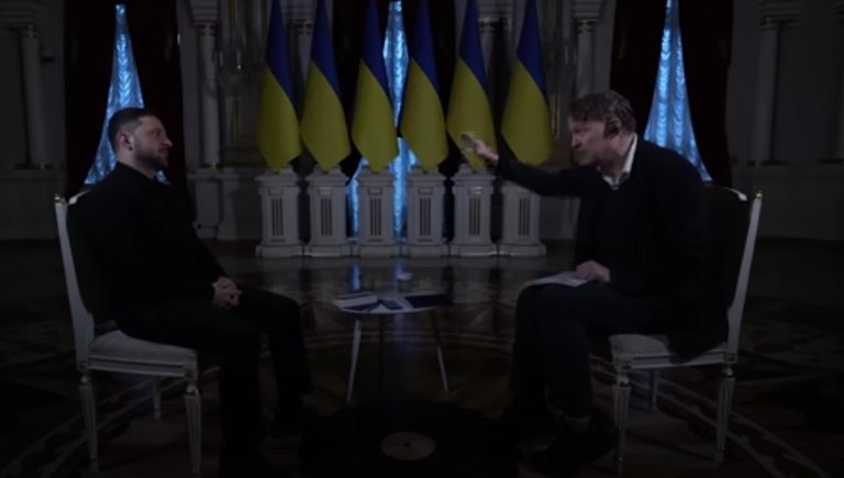 Ζελένσκι: «Δεν φοβάμαι τον Τραμπ» – Τι είπε για την τελευταία τους συνάντηση – Συνέντευξη με διακοπές ρεύματος