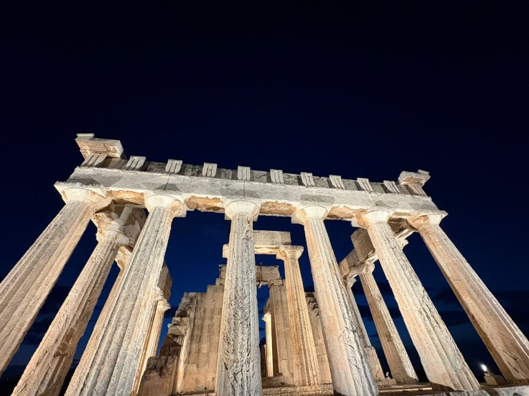 Ναός της Αφαίας: Νυχτερινός φωτισμός, σύστημα πυροπροστασίας, αναβατόριο για ΑμεΑ στο μνημείο της Αίγινας