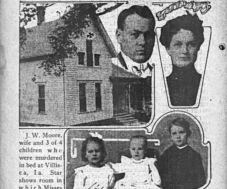 Η σφαγή της οικογένειας Moore: Το ανεξιχνίαστο έγκλημα που στοιχειώνει την Βιλίσκα για πάνω από έναν αιώνα