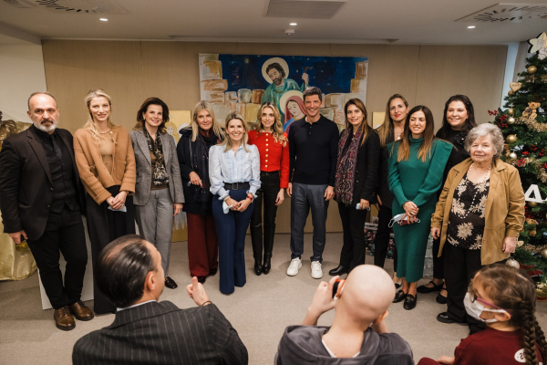 Χριστούγεννα αγάπης από τη ΘΕΟΝΗ με τον Σάκη Ρουβά στον Ξενώνα «Μαριάννα Β. Βαρδινογιάννη – ΕΛΠΙΔΑ»