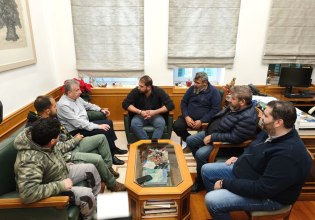 Συνάντηση Περιφερειάρχη Κρήτης με αντιπροσωπεία Αγροτοκτηνοτρόφων