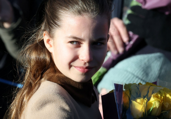 Η πιο γλυκιά στιγμή των Χριστουγέννων ανήκει στην πριγκίπισσα Σάρλοτ