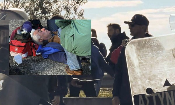 Χρήστος Σιδερόπουλος: Με κάταγμα στα πλευρά ο αγροτοσυνδικαλιστής που χτυπήθηκε στο μπλόκο της Νίκαιας