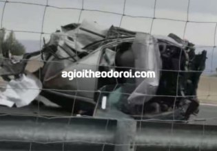 Ένας νεκρός ο απολογισμός του τροχαίου στην εθνική οδό στους Αγίου Θεοδώρους – Βίντεο ντοκουμέντο