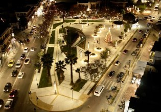 Εγκαινιάστηκε η νέα πλατεία Αγίων Αναργύρων