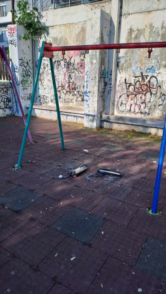 Βανδάλισαν παιδική χαρά στη Χαλκίδα