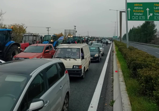 Αγρότες: Με τα τρακτέρ τους οδεύουν για τις σήραγγες των Τεμπών – Θα τις κλείσουν για 5 ώρες μόνο για τα φορτηγά