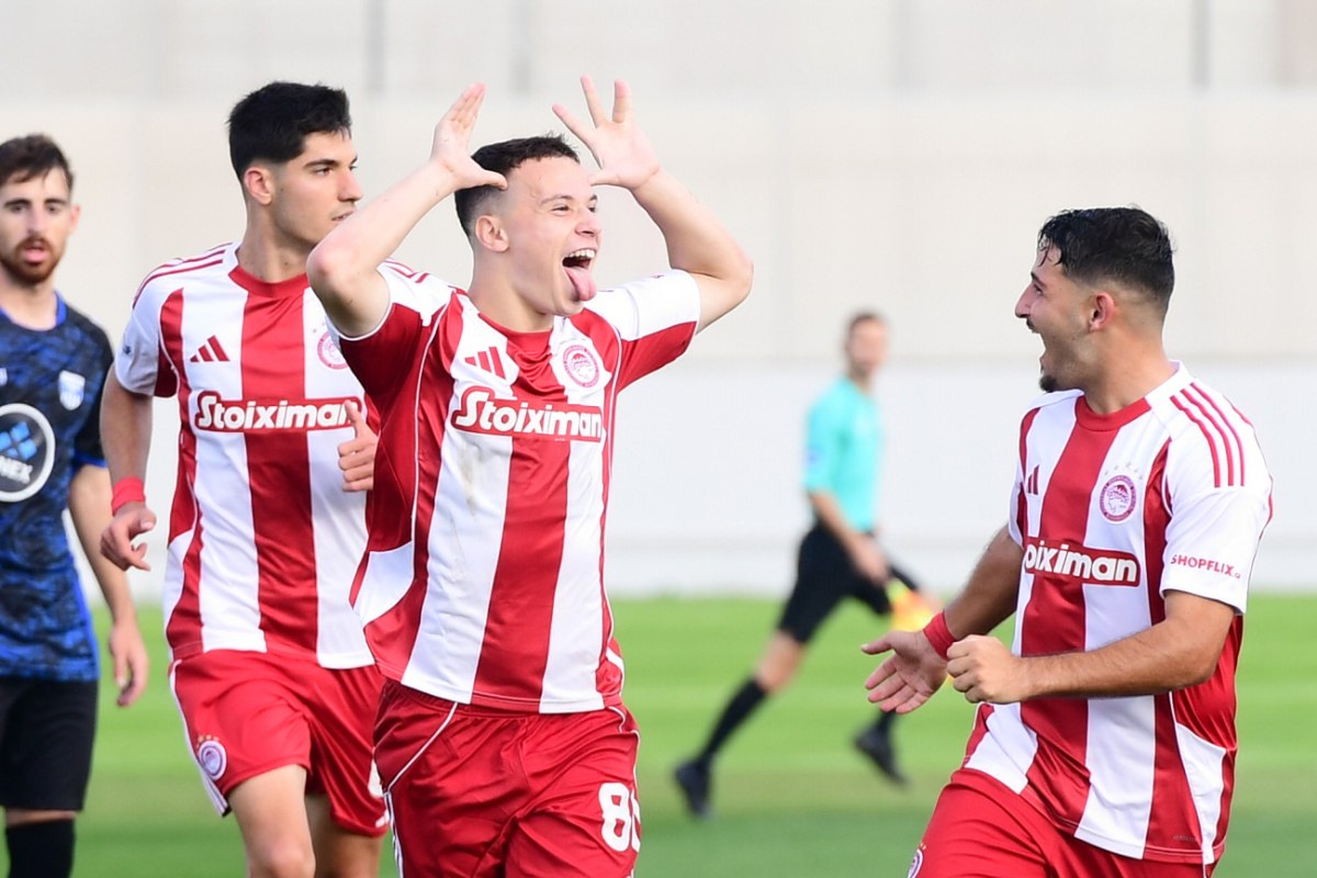 Αιγάλεω – Ολυμπιακός Β’ 0-3: Εύκολη νίκη για τους «ερυθρόλευκους»