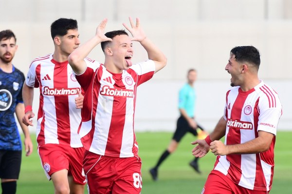 Αιγάλεω – Ολυμπιακός Β’ 0-3: Εύκολη νίκη για τους «ερυθρόλευκους»