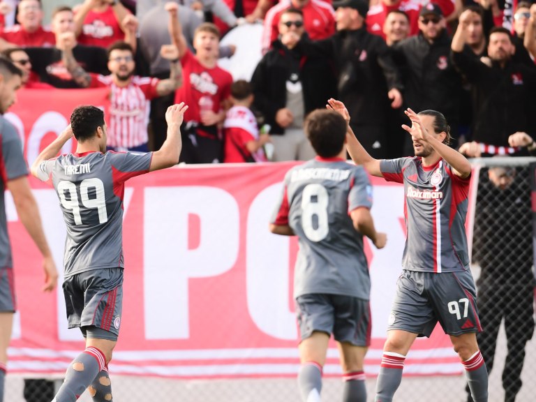 Γκολ για το 0-2 του Ολυμπιακού ο Ταρέμι, μείωσε η Σύρος (vids)