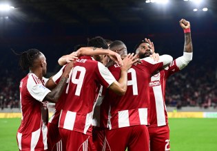 Πλήρης κυριαρχία του Ολυμπιακού στο πρώτο ημίχρονο με τον ΟΦΗ: 2 γκολ και 18-0 τελικές (pic, vids)