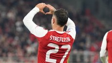 Στρεφέτσα: «Κυνηγούσα πολύ αυτό το γκολ – Έτοιμος ο Ολυμπιακός για το παιχνίδι με την Καϊράτ»