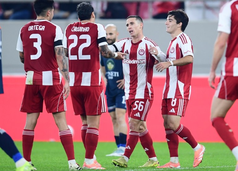 Ολυμπιακός – Ηρακλής 4-0 στο ημίχρονο: Δείτε τα γκολ (vid)