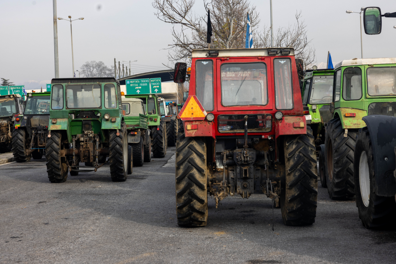 Επεισόδιο στο Αμύνταιο με αγρότες και αστυνομία κατά τα εγκαίνια του ΚΥ από τον Γεωργιάδη