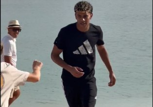 Ο Λαμίν Γιαμάλ έπαιξε ποδόσφαιρο με νεαρούς θαυμαστές του στο Ντουμπάι (vid)