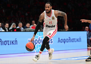 Το πρώτο καλάθι του Μόντε Μόρις με τη φανέλα του Ολυμπιακού (vids)