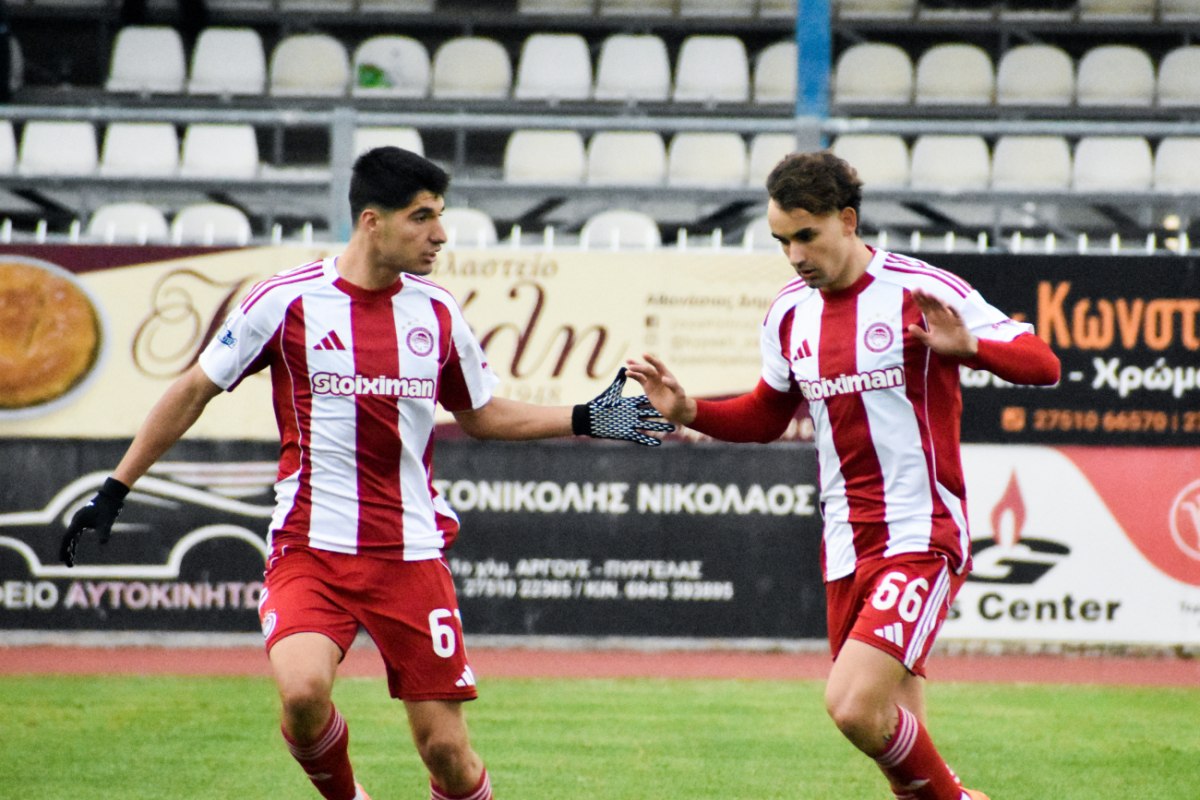 Παναργειακός – Ολυμπιακός Β’ 1-2: «Πάτησαν» τετράδα οι «ερυθρόλευκοι» με νίκη-ανατροπή (vid)