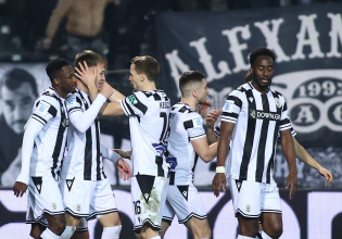 ΠΑΟΚ – Παναθηναϊκός: Ο Μύθου κάνει το 2-0 για τους «ασπρόμαυρους» (vid)