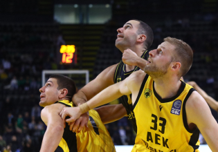 Η ΑΕΚ πήρε το ντέρμπι με τον Άρη Betsson (82-76), «διπλό» στη Ρόδο για τη Μύκονο Betsson (97-83)