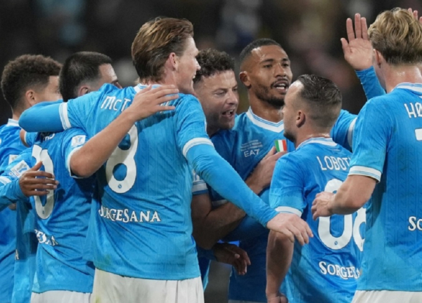 Νάπολι – Μπολόνια 2-0: Ο Νέρες έδωσε το Σούπερ Καπ στους «παρτενοπέι»