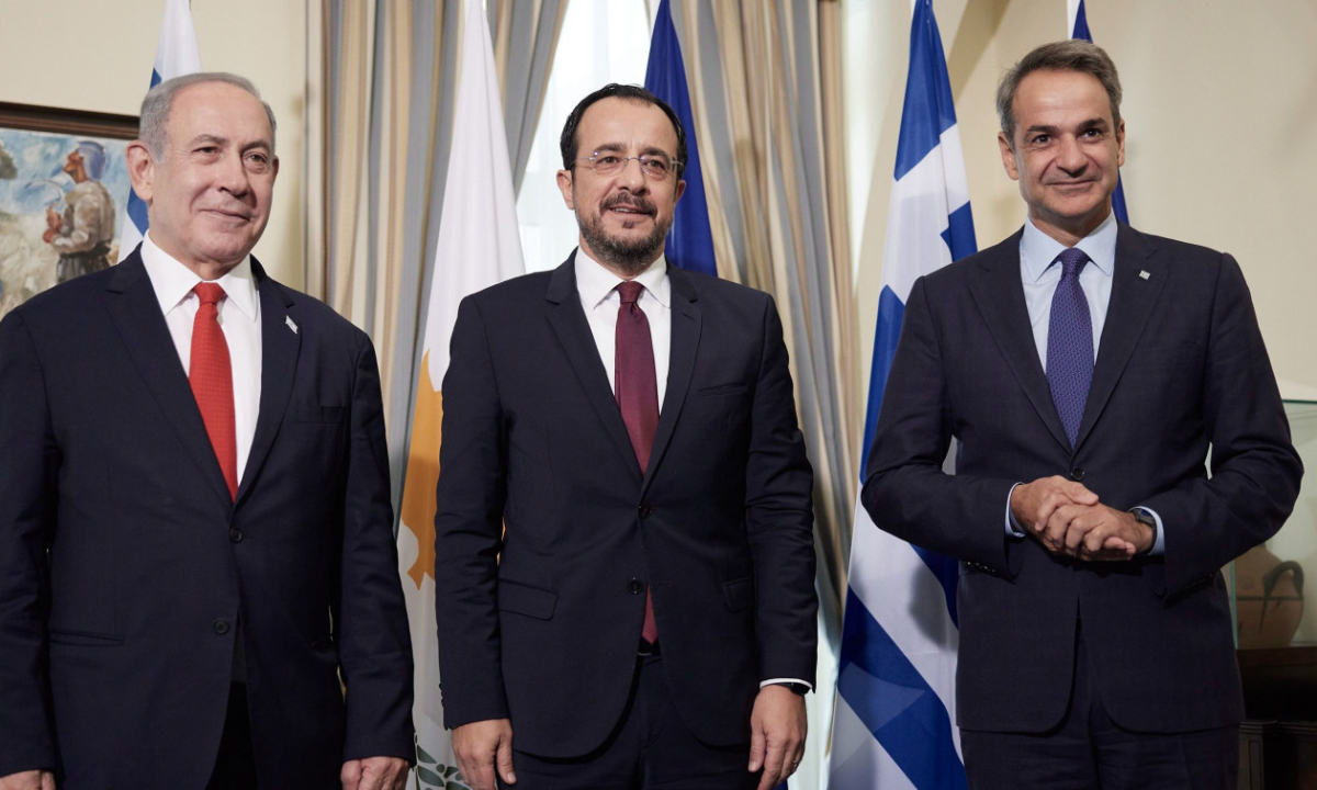 Τριμερής Ελλάδας – Κύπρου – Ισραήλ: «Συμφωνήσαμε να εμβαθύνουμε την συνεργασία μας στην ασφάλεια και την άμυνα»
