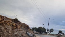 Κακοκαιρία Byron: Υδροστρόβιλος «σάρωσε» οικισμό στο Ηράκλειο Κρήτης