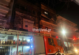 Θεσσαλονίκη: Κατέληξε η ηλικιωμένη που νοσηλευόταν μετά τη φωτιά σε διαμέρισμα στην Κάτω Τούμπα