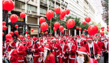 Athens Santa Run 2025: Οι Αϊ Βασίληδες τρέχουν στο κέντρο της πόλης