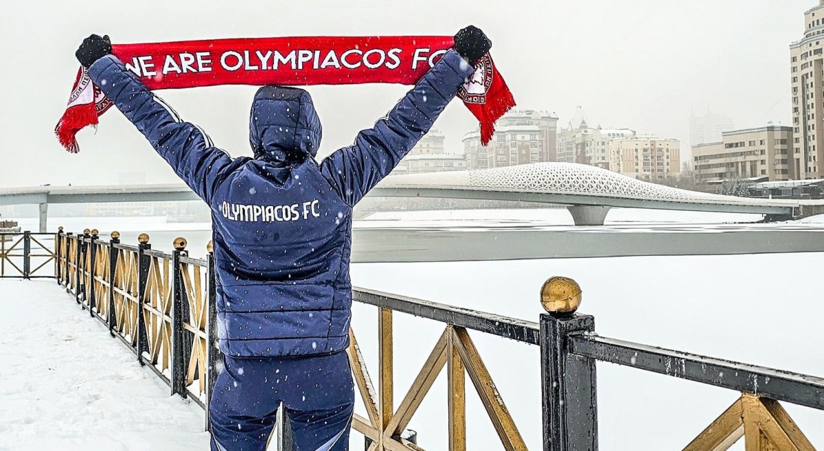 Ολυμπιακός: Η παγωμένη «καλημέρα» από την Αστάνα ενόψει του αγώνα με την Καϊράτ (pic)