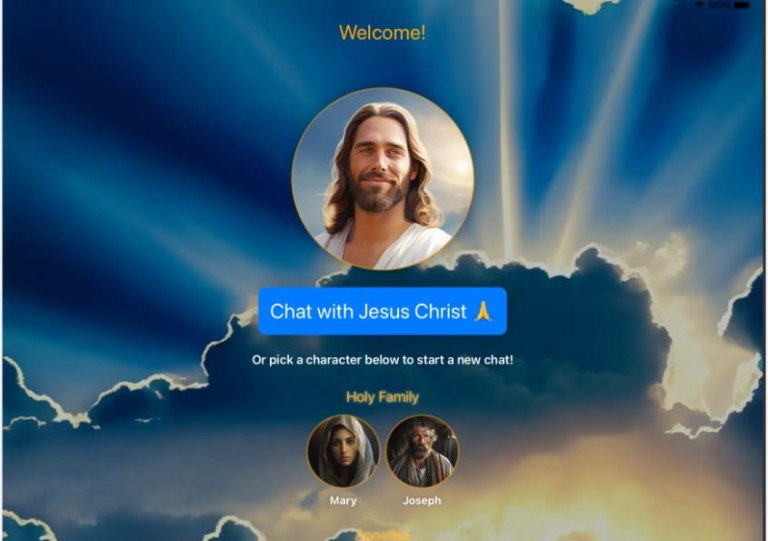 «Text with Jesus» – Πλήθος πιστών συρρέει στον Ιησού της ΑΙ