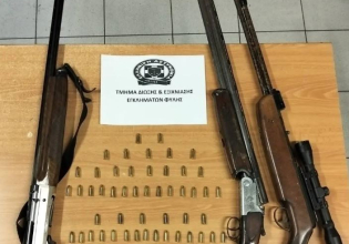 Εντοπίστηκε οπλοστάσιο σε σπίτι στα Άνω Λιόσια – Τρεις συλλήψεις