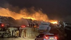 Θεσσαλονίκη: Φωτιά σε εργοστάσιο ανακύκλωσης στα Διαβατά