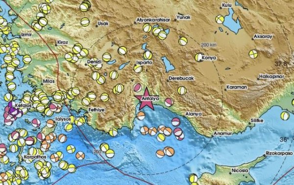 Τουρκία: Ισχυρός σεισμός 5,3 Ρίχτερ με επίκεντρο την Αττάλεια