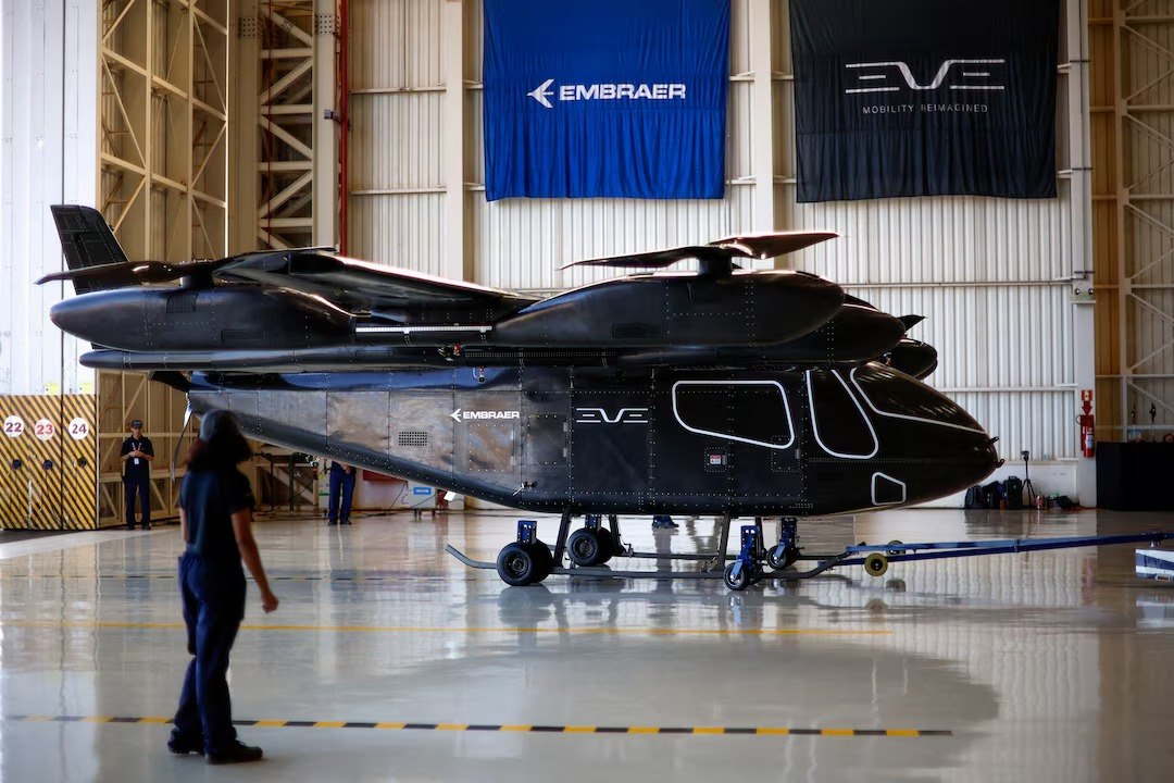 Τα αποκαλυπτήρια του eVTOL της Embraer είχαν γίνει στις 3 Ιουλίου 2025 (Reuters)