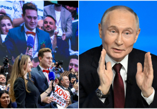 Πούτιν: Ρεπόρτερ κάνει πρόταση γάμου ζωντανά στη συνέντευξη Τύπου του προέδρου της Ρωσίας