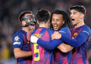 Μπαρτσελόνα – Άιντραχτ Φρανκφούρτης 2-1: Ο Κουντέ έδωσε πολύτιμη νίκη στους «μπλαουγκράνα»