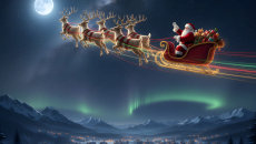 Άγιος Βασίλης: Πού βρίσκεται; Δείτε live το ταξίδι του σε όλο τον κόσμο