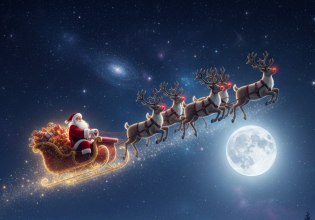 Άγιος Βασίλης: Πού βρίσκεται; Δείτε live το ταξίδι του σε όλο τον κόσμο