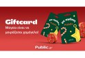 Gift card από τα Public: Χριστούγεννα χωρίς το άγχος της επιλογής