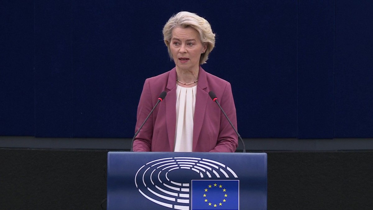 H Ευρώπη προετοιμάζεται για υβριδικό πόλεμο με την Ρωσία λέει η φον ντερ Λάιεν